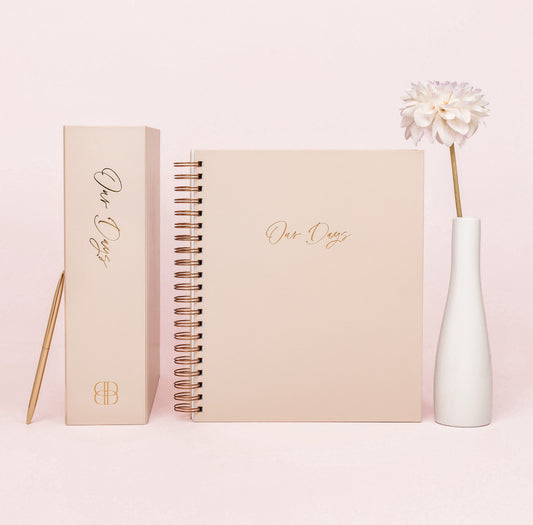 Baby Shower Gift for Mom-to-Be | Baby's 1st Year Journal Capsule